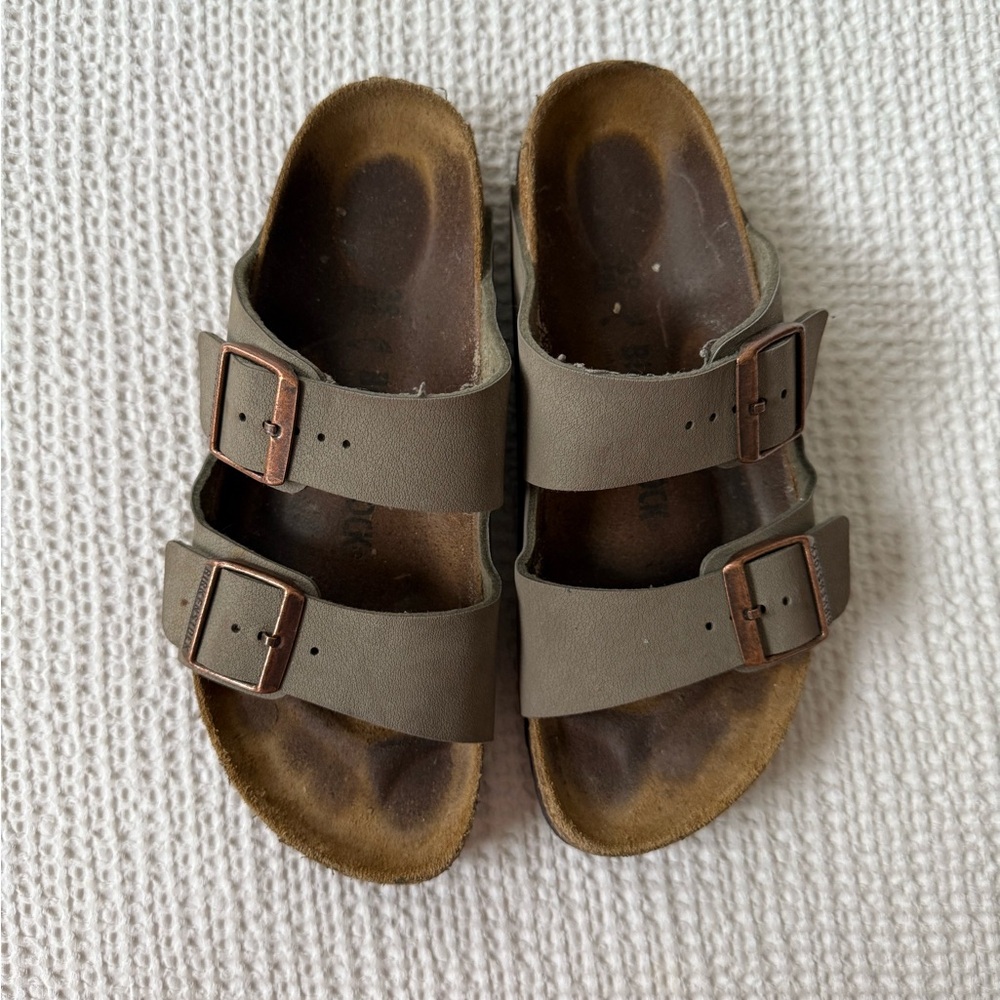 Stone Birkenstock Sandals